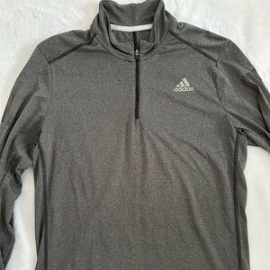 Long Sleeve Adidas Running Zip